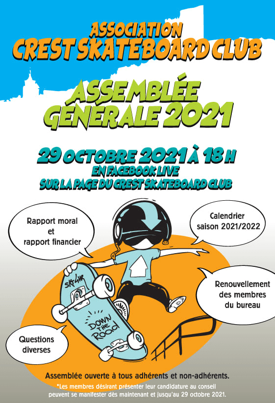 pub pour l'assemblée générale de l'association